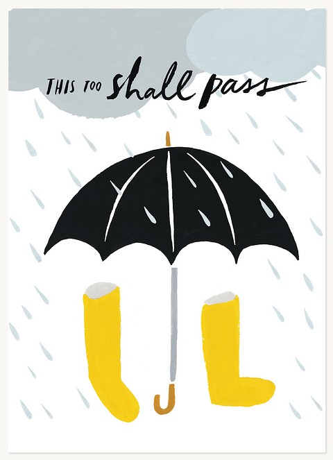 Storms Will Pass Greeting Cards