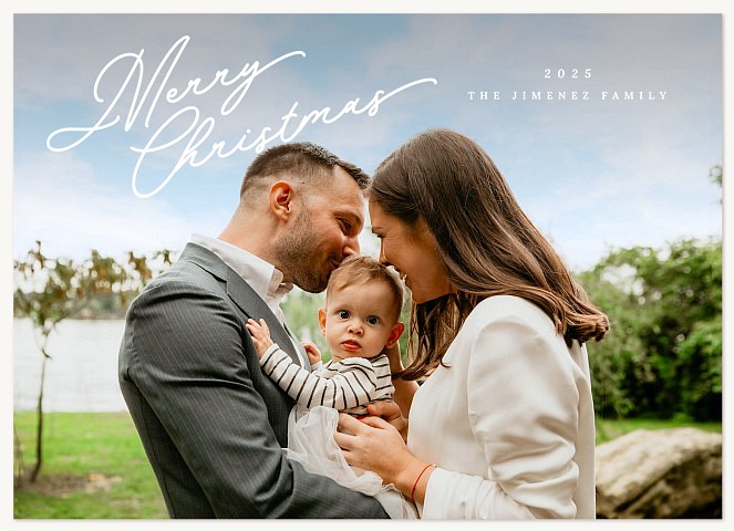 Jolly Slope Personalized Holiday Cards