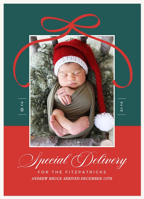 Classic Bundle Personalized Holiday Cards