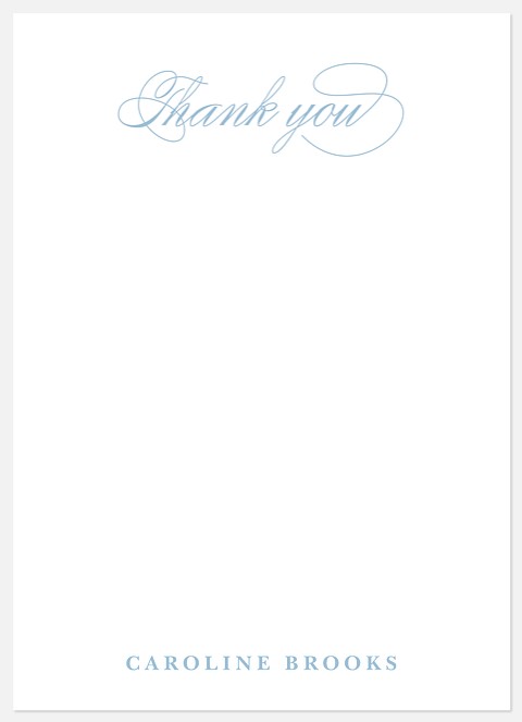 Chic Scholar Thank You Cards 
