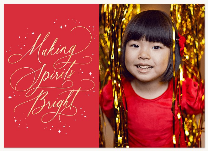 Making Spirits Bright Greeting Cards