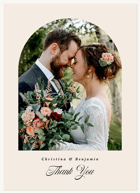 Timeless Vows Thank You Cards 