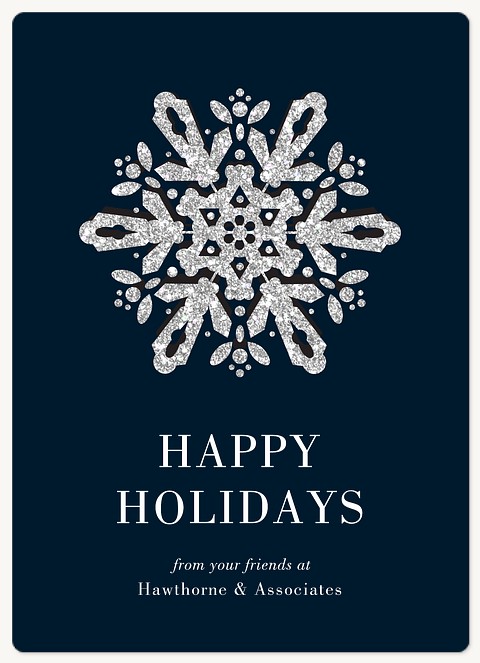 Frosted Flake Holiday & Christmas Magnet Cards