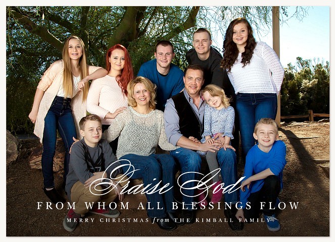 Praise Him Christmas Cards