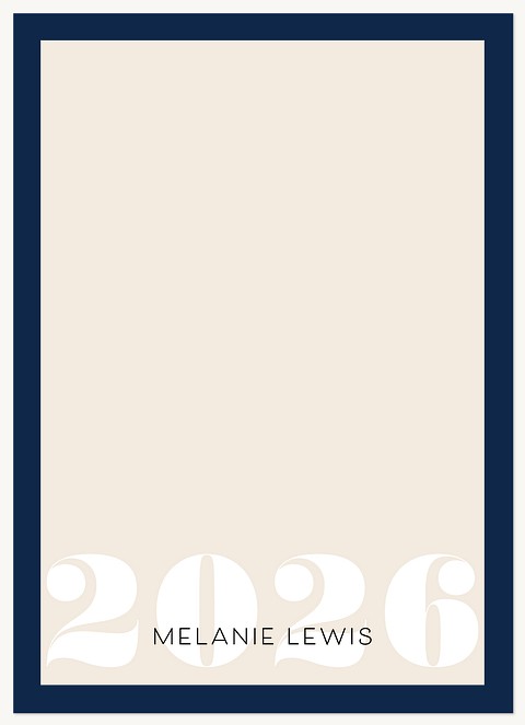 Bold Numbers Thank You Cards 