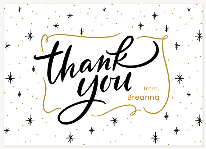 Sketched Doodles Thank You Cards 