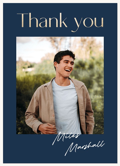 Bold & Modern Thank You Cards 