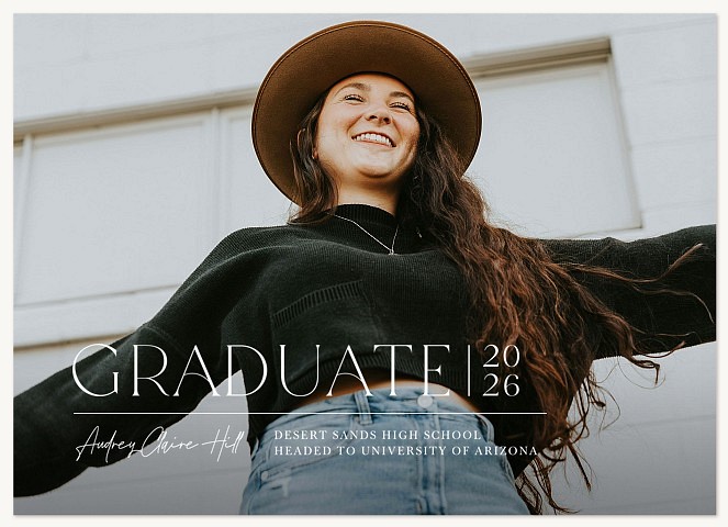 Corner Lines Graduation Cards