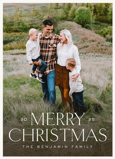 Foundation Personalized Holiday Cards