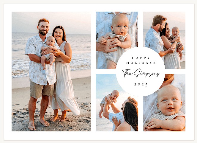 Full Circle Personalized Holiday Cards