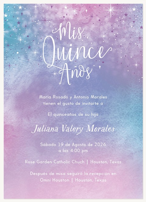 Fairytale Occasion Quinceañera Invitations