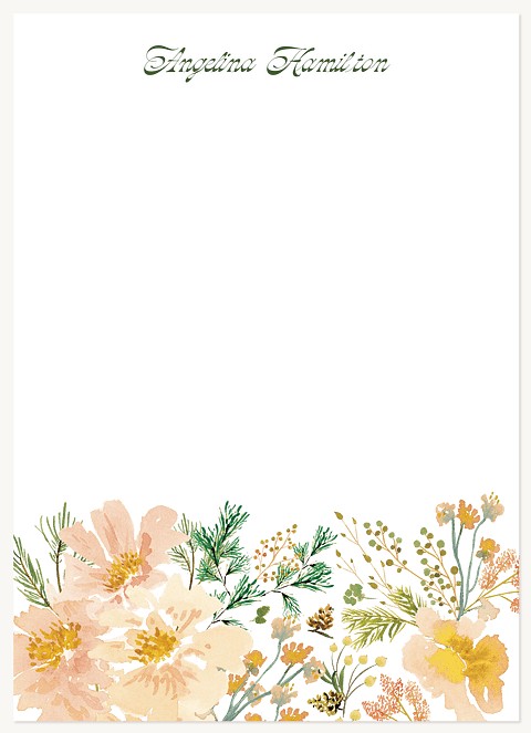 Painted Botanical Stationery