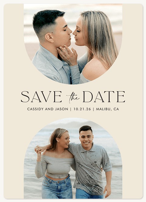 The Match Save the Date Magnets