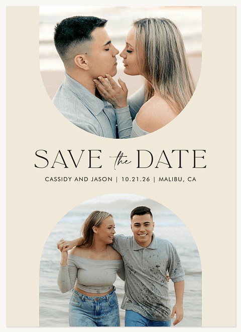 The Match Save the Date Cards