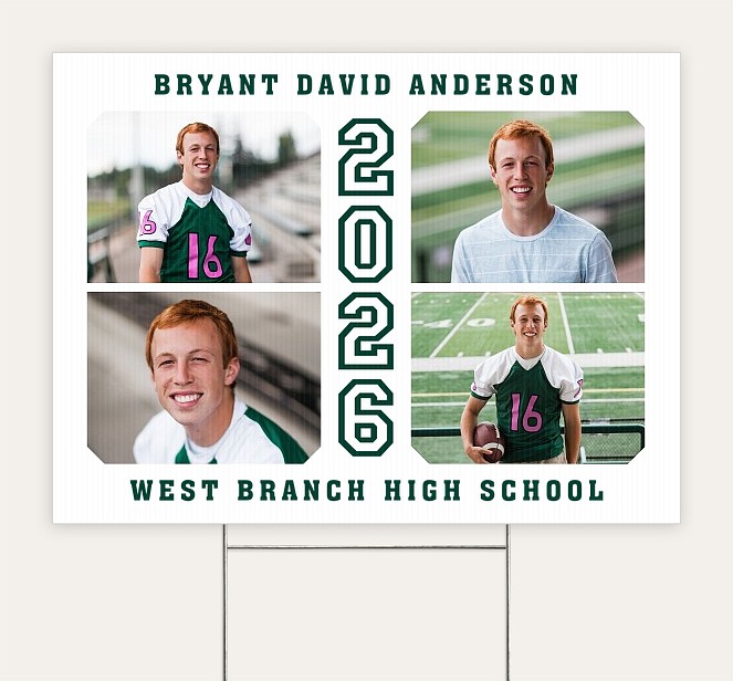 Season Highlights Custom Yard Signs