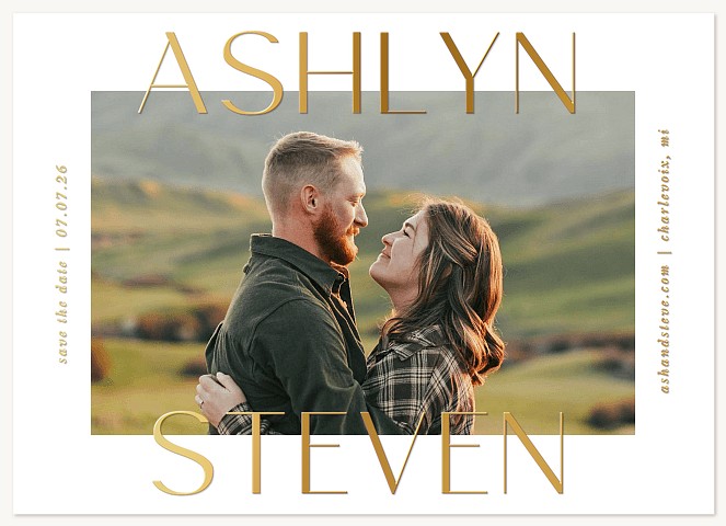 This Modern Love Save the Date Cards