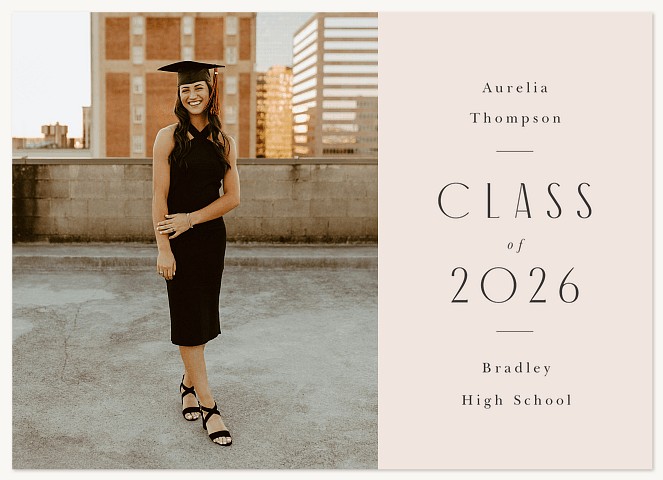 Simple Type Graduation Cards