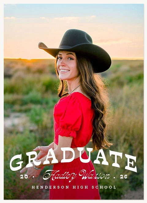 New Frontier Graduation Cards