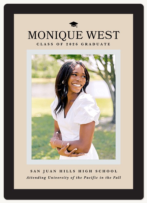 Academic Frame Graduation Cards