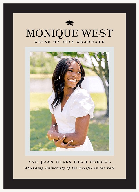 Academic Frame Graduation Cards