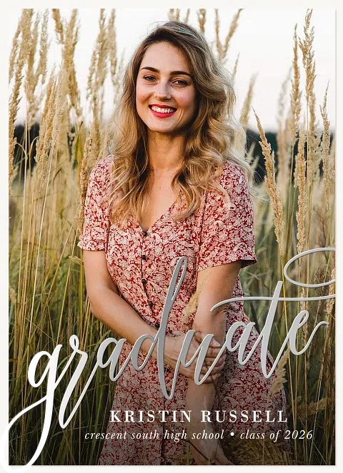 Penned Graduate Graduation Announcements