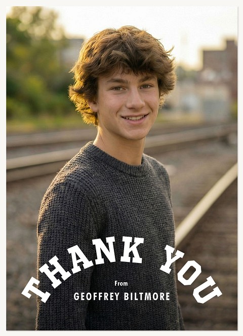 Bold Arch Thank You Cards 