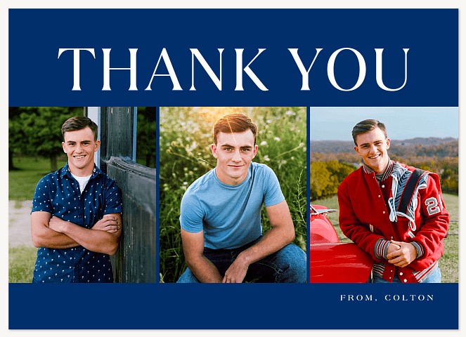 Statement Trio Thank You Cards 