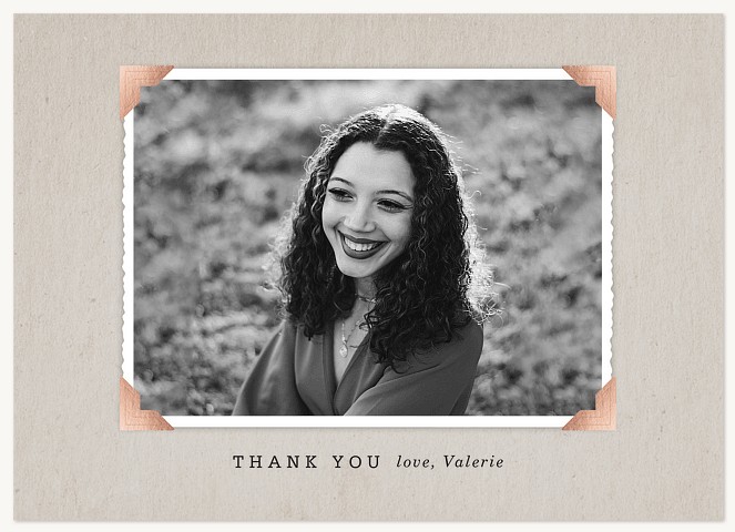 Luxe Corners Thank You Cards 