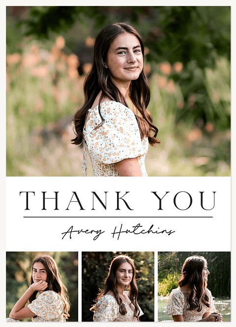 Spotlight Thanks Thank You Cards 