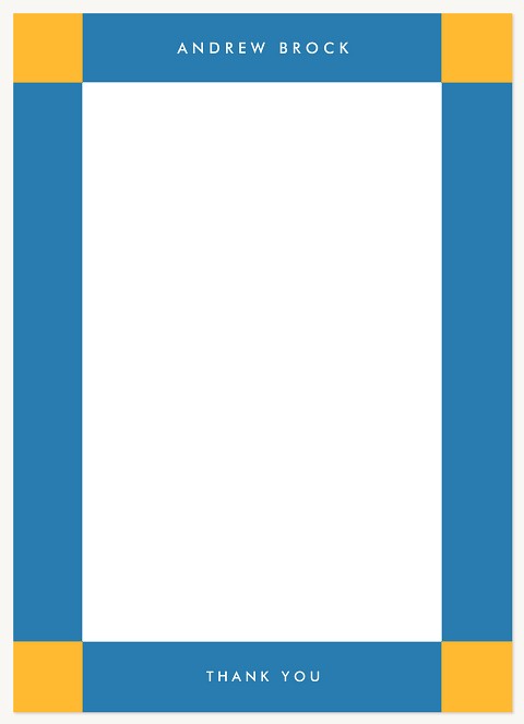 Brilliant Frame Thank You Cards 