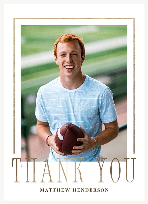 Distinguished Greeting Thank You Cards 