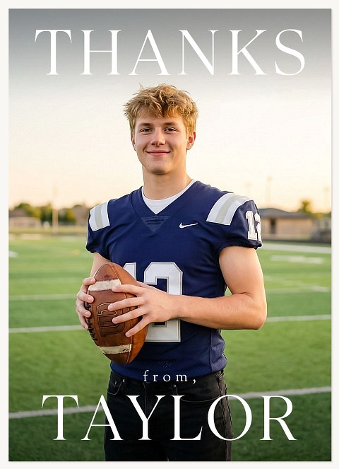 In The Spotlight Thank You Cards 