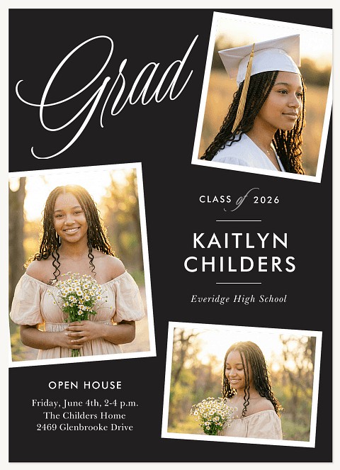 Flourish Edition Graduation Cards