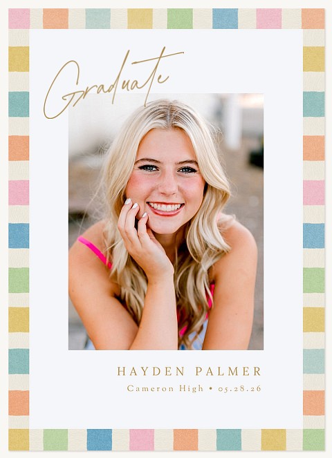 Fun Colors Graduation Cards