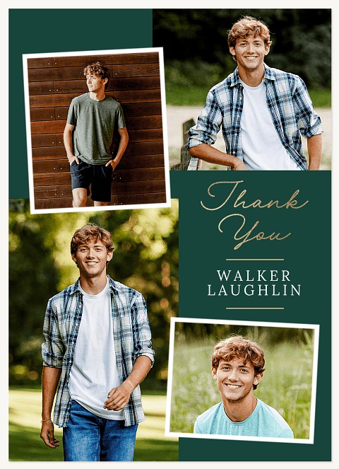 Four the Grad Thank You Cards 