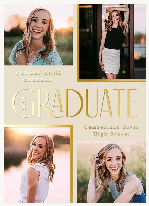 Boldly Stated Graduation Cards