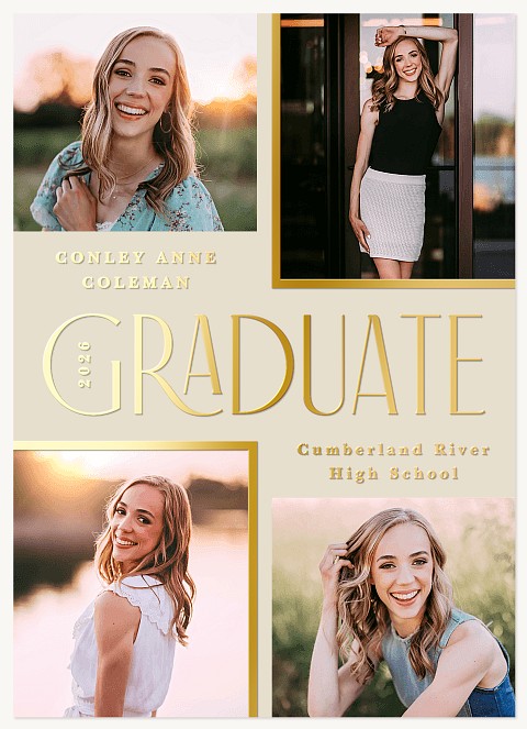 Boldly Stated Graduation Cards
