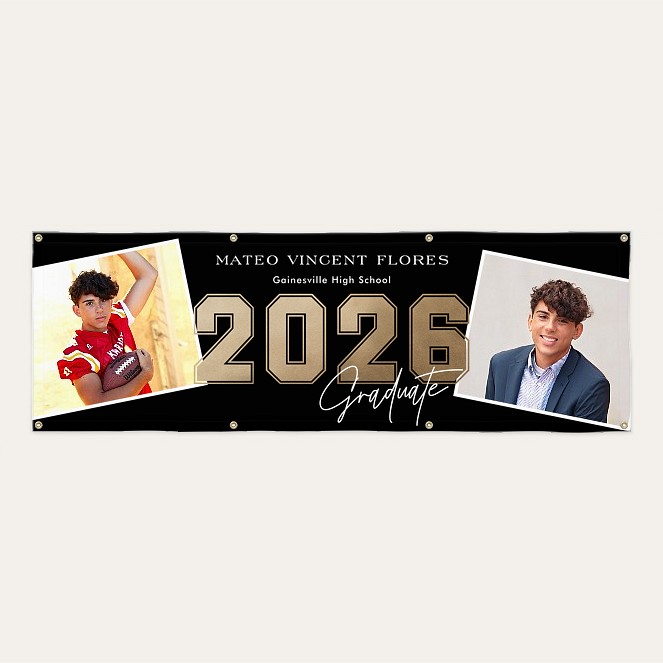 All Star Graduation Banner Custom Banners