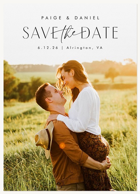 Connecting Save the Date Cards