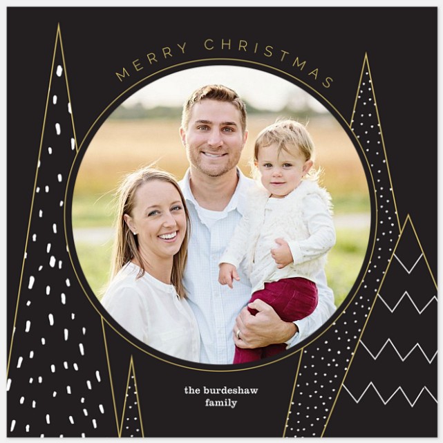 Arctic Pine Holiday Photo Cards