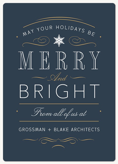 Classic Tradition Holiday & Christmas Magnet Cards