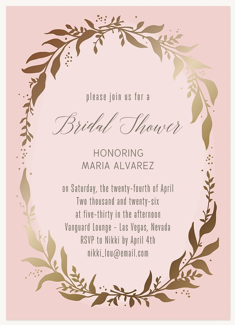 Patisserie Bridal Shower Invitations