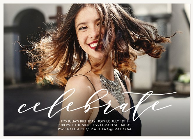 Simply Celebrate Party Invitations