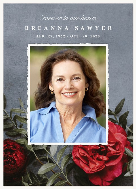 Rose Garden Memorial & Sympathy Cards