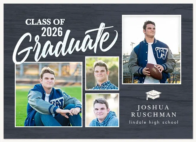 Classic Collage Graduation Cards