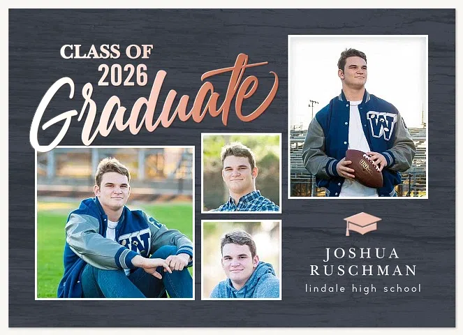 Classic Collage Graduation Cards