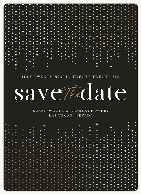 Effervescent Save the Date Magnets
