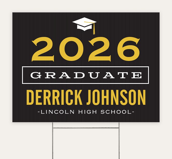 Bold Tradition Custom Yard Signs