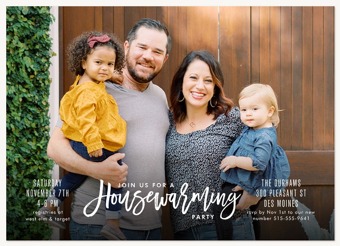 Sweet Housewarming Party Invitations