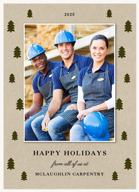 Nordic Trees Business Holiday Cards